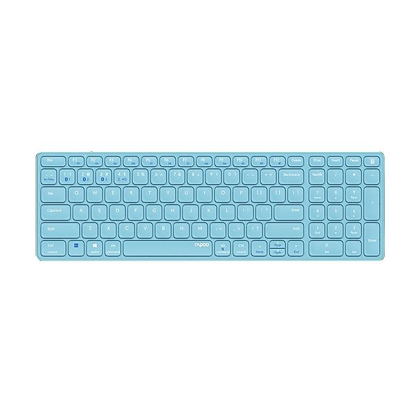 Rapoo Kabellose Multi-Mode-Tastatur E9700M, Blau, QWERTZ