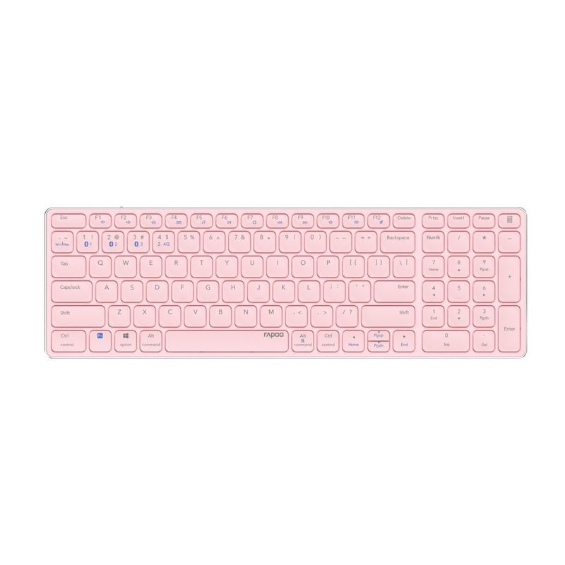 Rapoo Kabellose Multi-Mode-Tastatur E9700M, Pink, QWERTZ | Weltbild.at