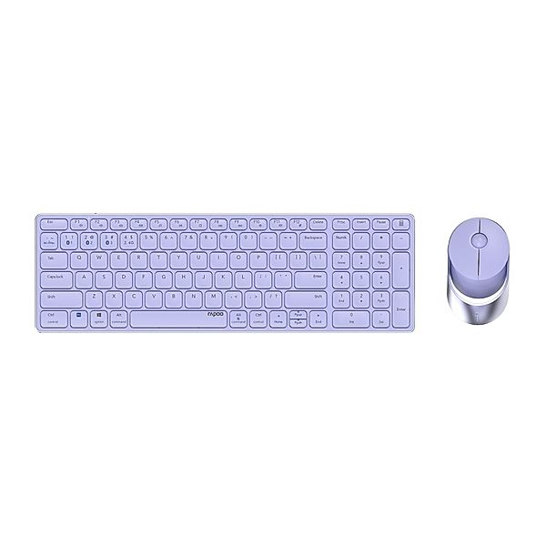 Rapoo Kabelloses Multi-Mode-Deskset 9750M, Lila, QWERTZ