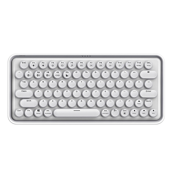 Rapoo Mechanische Multimodus-Tastatur Ralemo Pre 5, Weiß, QWERTZ