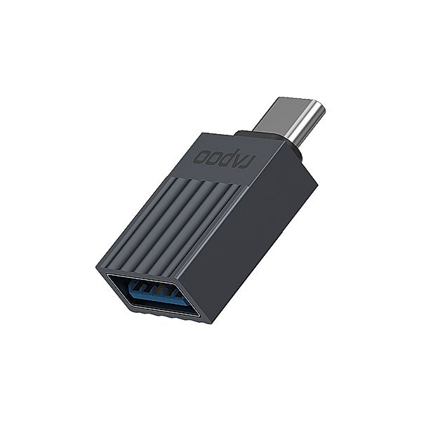Rapoo USB-C Adapter UCA-1001, USB-C auf USB-A, Grau