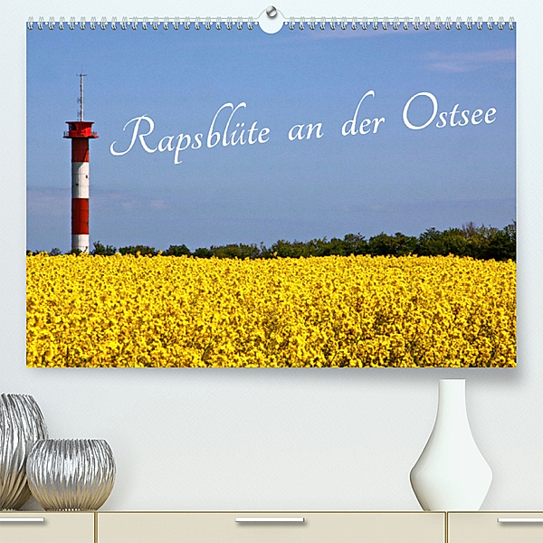Rapsblüte an der Ostsee (Premium, hochwertiger DIN A2 Wandkalender 2023, Kunstdruck in Hochglanz), Rolf Braun