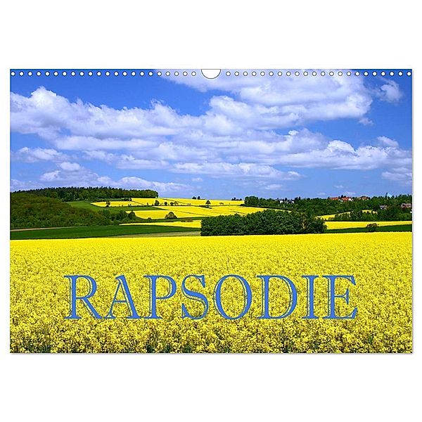 Rapsodie (Wandkalender 2024 DIN A3 quer), CALVENDO Monatskalender, Hans Pfleger