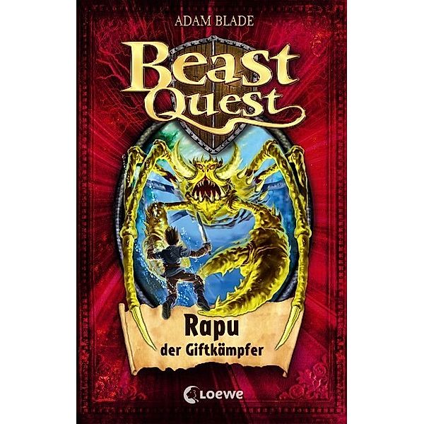 Rapu, der Giftkämpfer / Beast Quest Bd.25, Adam Blade