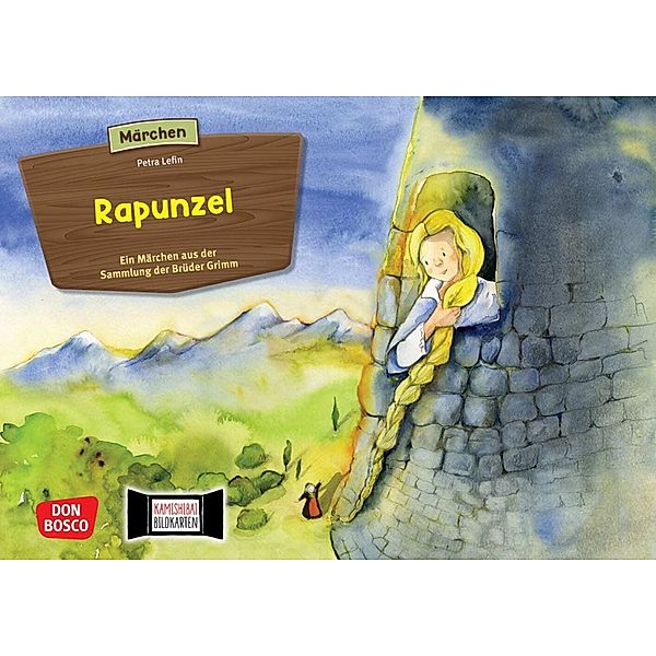 Rapunzel, Kamishibai Bildkartenset, Jacob Grimm, Wilhelm Grimm