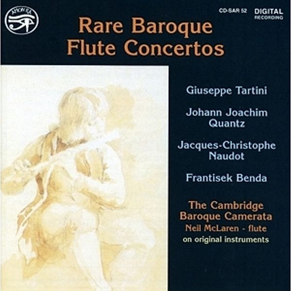 Rare Baroque Flute Concertos, The Cambridge Baroque Camerata