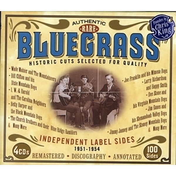 Rare Bluegrass Indie Label Sides 51, Diverse Interpreten