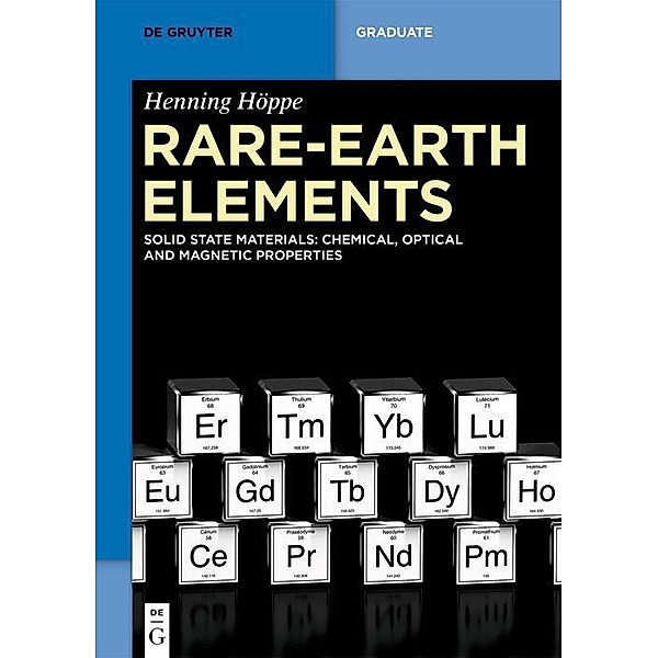 Rare-Earth Elements / De Gruyter Textbook, Henning Höppe