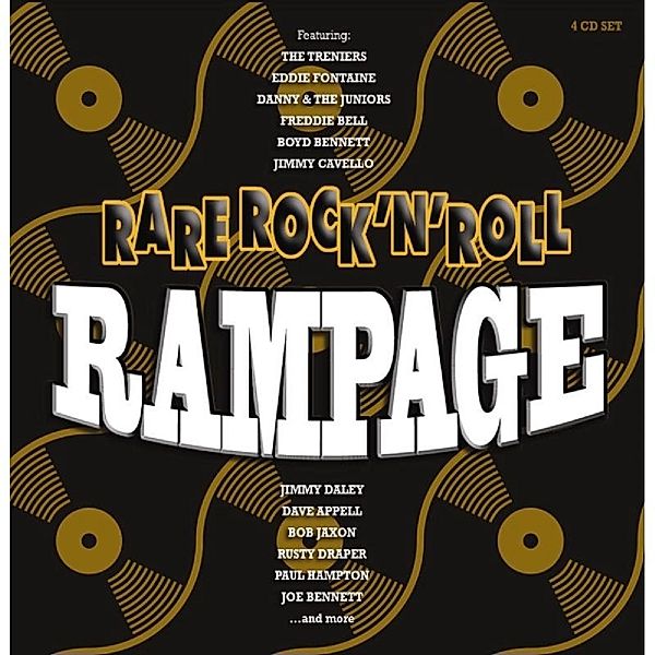 Rare Rock'N'Roll Rampage, Diverse Interpreten