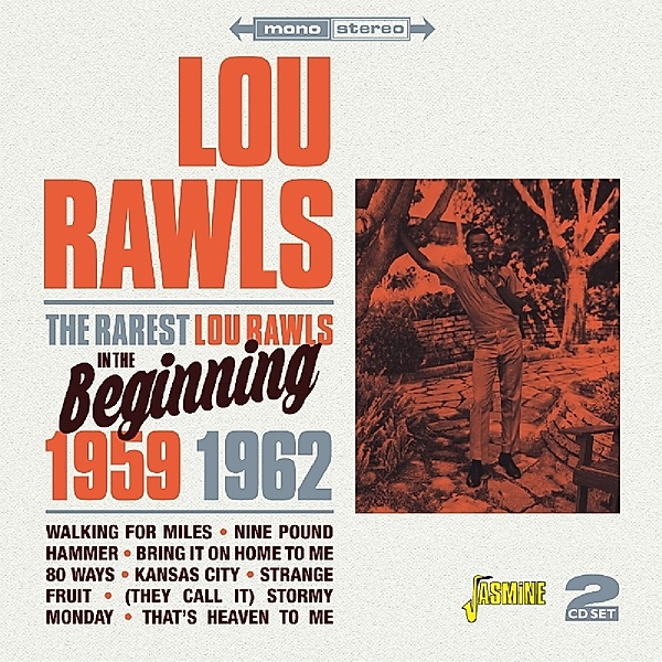 Rarest Lou Rawls-Beginning 1959-1962, Lou Rawls