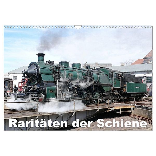 Raritäten der Schiene (Wandkalender 2025 DIN A3 quer), CALVENDO Monatskalender, Calvendo, Wolfgang Gerstner
