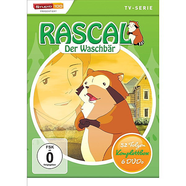 Rascal, der Waschbär - Komplettbox, Diverse Interpreten