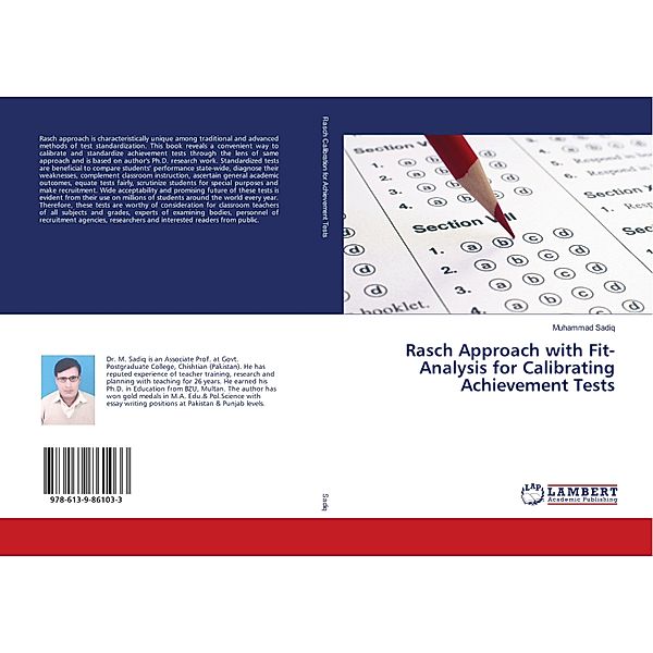 Rasch Approach with Fit-Analysis for Calibrating Achievement Tests, Muhammad Sadiq