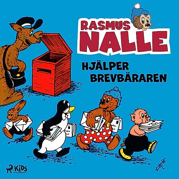 Rasmus Nalle hjälper brevbäraren / Rasmus Nalle, Carla Hansen, Vilhelm Hansen