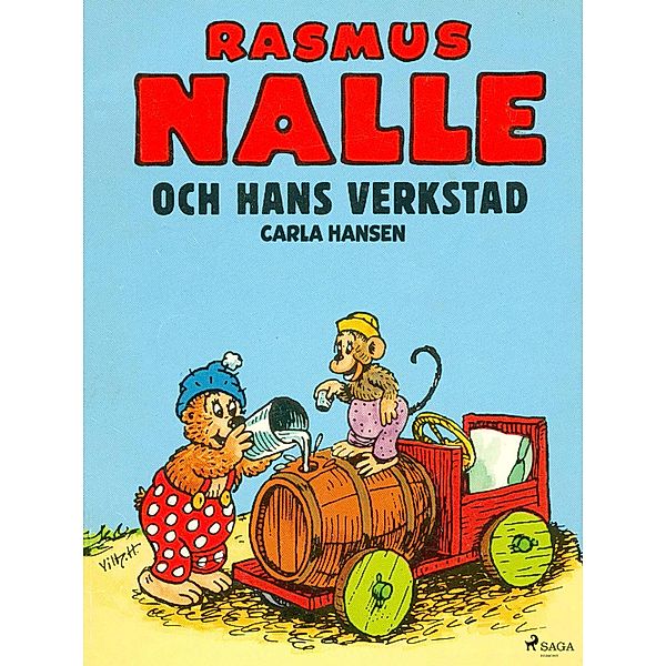 Rasmus Nalle och hans verkstad / Rasmus Nalle, Carla og Vilhelm Hansen