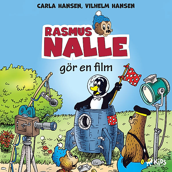 Rasmus Nalle - Rasmus Nalle gör en film, Vilhelm Hansen, Carla Hansen