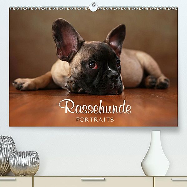 Rassehunde Portraits (Premium-Kalender 2020 DIN A2 quer), Jana Behr