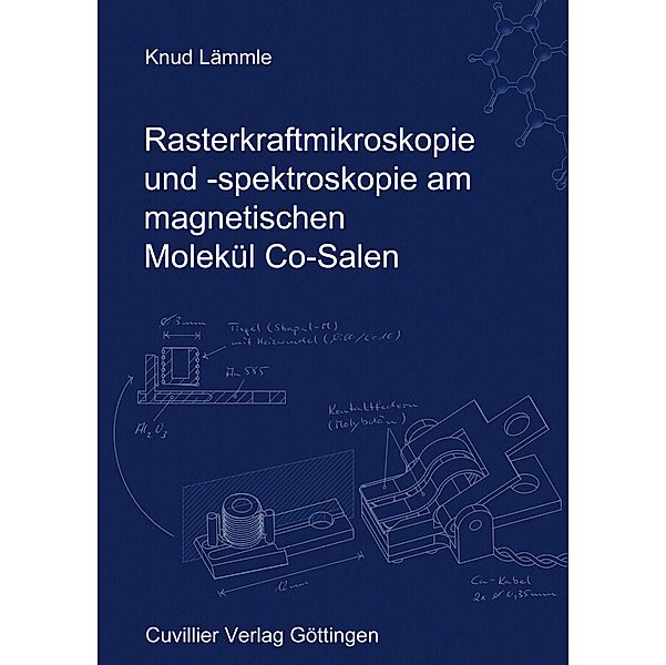Rasterkraftmikroskopie und -spektroskopie am magnetischen Molekül Co-Salen, Knud Lämmle