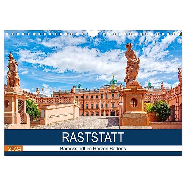 Raststatt - Barockstadt im Herzen Badens (Wandkalender 2024 DIN A4 quer), CALVENDO Monatskalender, Thomas Bartruff