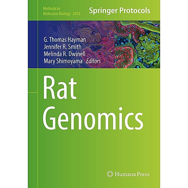 Rat Genomics / Methods in Molecular Biology Bd.2018