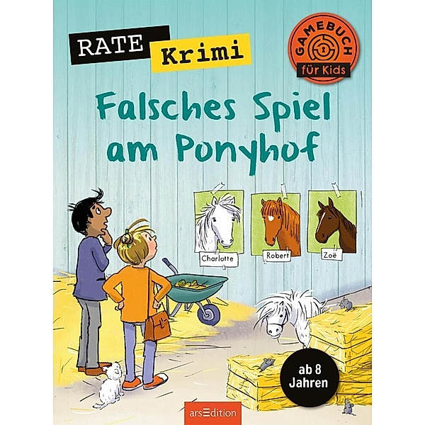 Rate-Krimi / Rate-Krimi - Falsches Spiel am Ponyhof, Ute Löwenberg