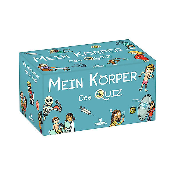 moses. Verlag Ratespiel MEIN KÖRPER - DAS QUIZ, Sophie de Mullenheim