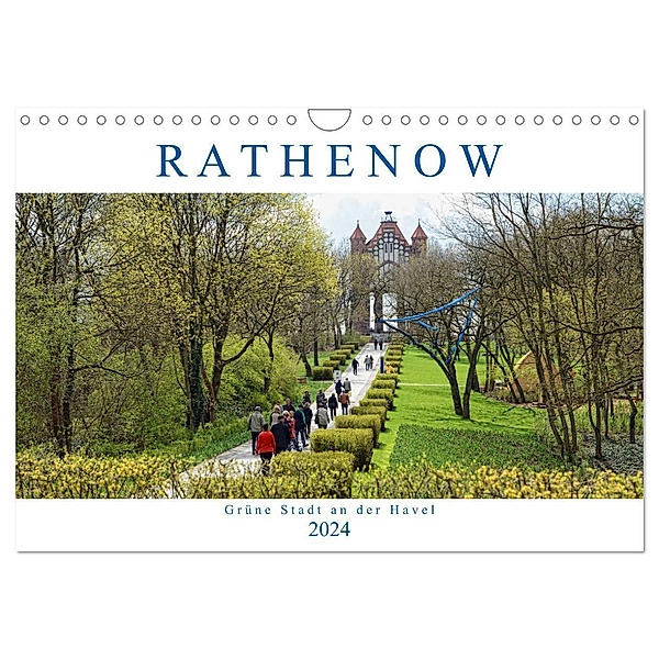Rathenow - Grüne Stadt an der Havel (Wandkalender 2024 DIN A4 quer), CALVENDO Monatskalender, Anja Frost