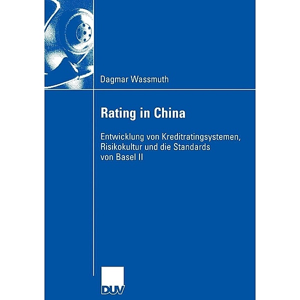 Rating in China / Wirtschaftswissenschaften, Dagmar Wassmuth
