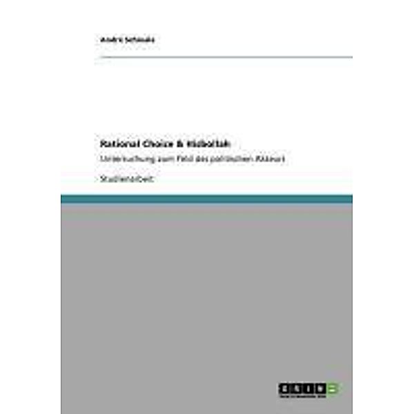 Rational Choice & Hisbollah, André Schmale