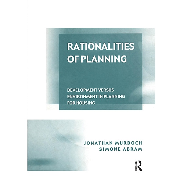 Rationalities of Planning, Jonathan Murdoch, Simone Abram
