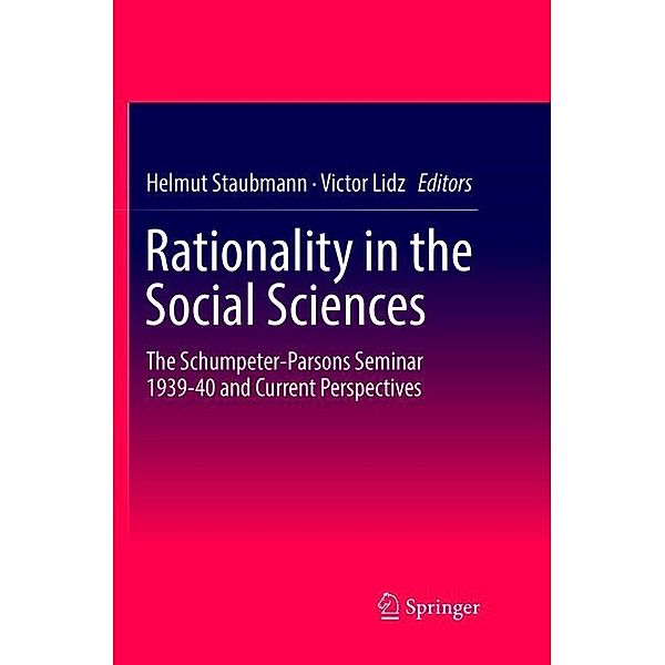 Rationality in the Social Sciences