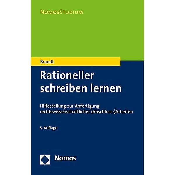 Rationeller schreiben lernen, Edmund Brandt