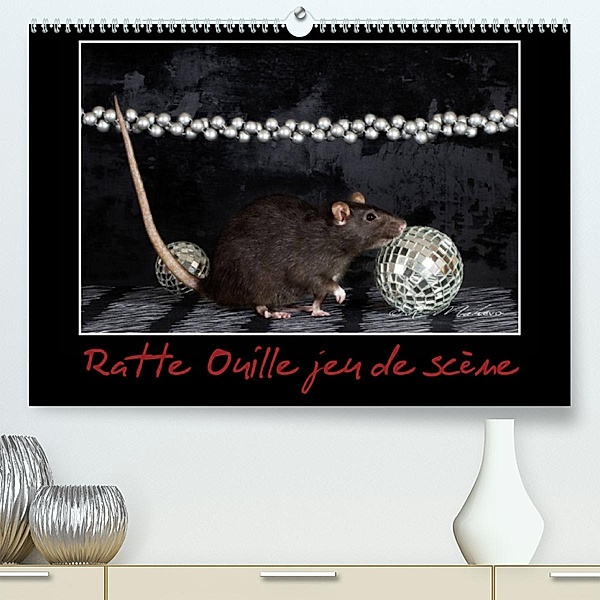 Ratte Ouille jeu de scène (Premium, hochwertiger DIN A2 Wandkalender 2023, Kunstdruck in Hochglanz), Kathy mahevo