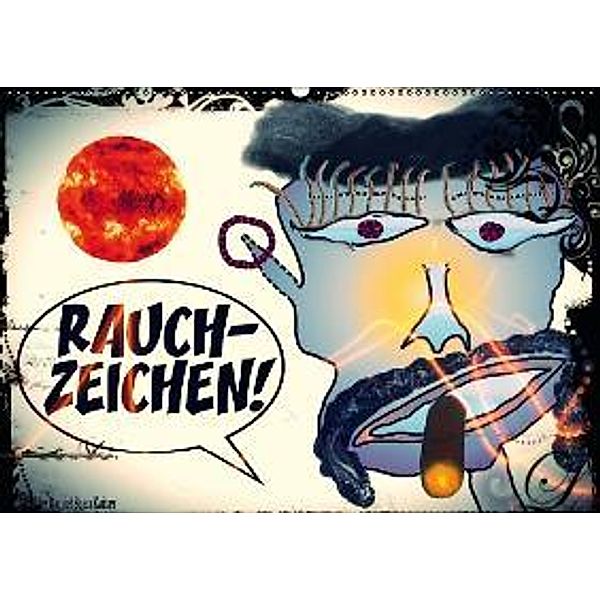 Rauchzeichen / CH-Version (Wandkalender 2015 DIN A2 quer), Daniel Sean Kaiser