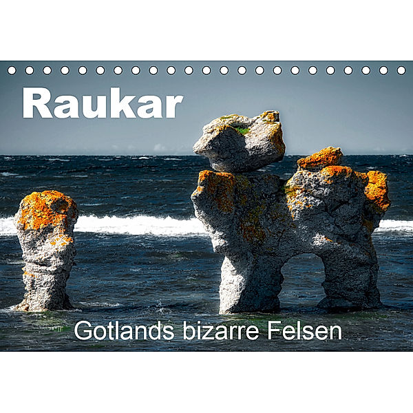 Raukar - Gotlands bizarre Felsen (Tischkalender 2020 DIN A5 quer), André Poling