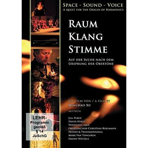 Raum - Klang - Stimme. Space - Sound - Voice, 1 DVD, Minghao Xu