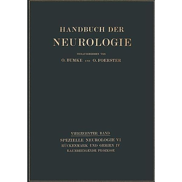 Raumbeengende Prozesse / Handbuch der Neurologie, Gustav Bodechtel, Oswald Bumke