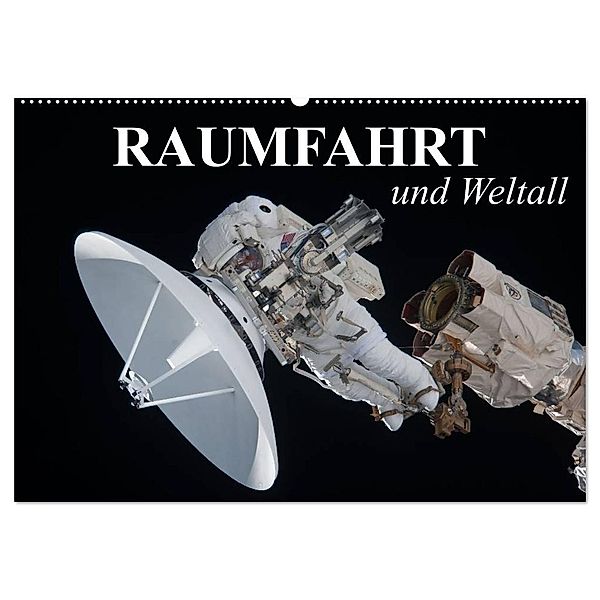 Raumfahrt und Weltall (Wandkalender 2024 DIN A2 quer), CALVENDO Monatskalender, Elisabeth Stanzer