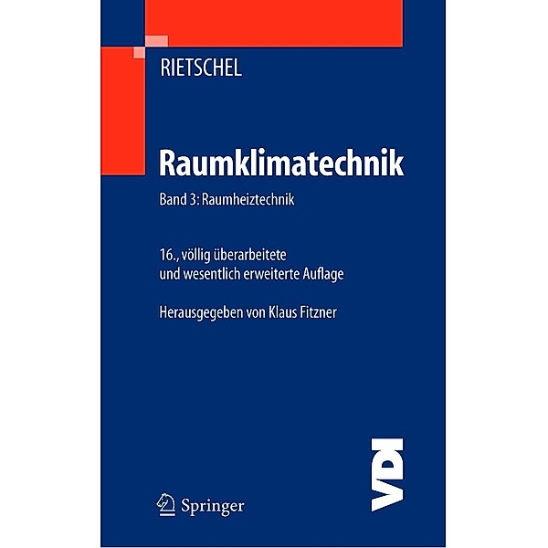 Raumklimatechnik: 3 Raumklimatechnik, Hermann Rietschel