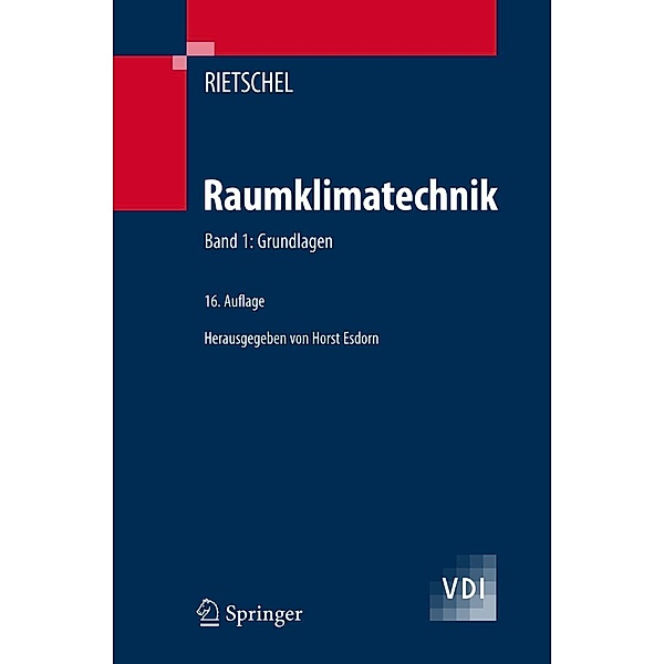 Raumklimatechnik: Bd.1 Grundlagen