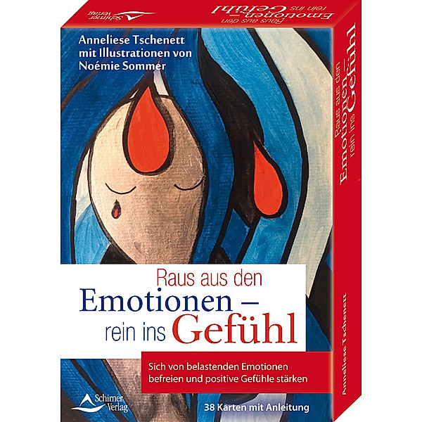 Raus aus den Emotionen - rein ins Gefühl, 36 Karten mit Anleitung, Anneliese Tschenett, Noémie Sommer
