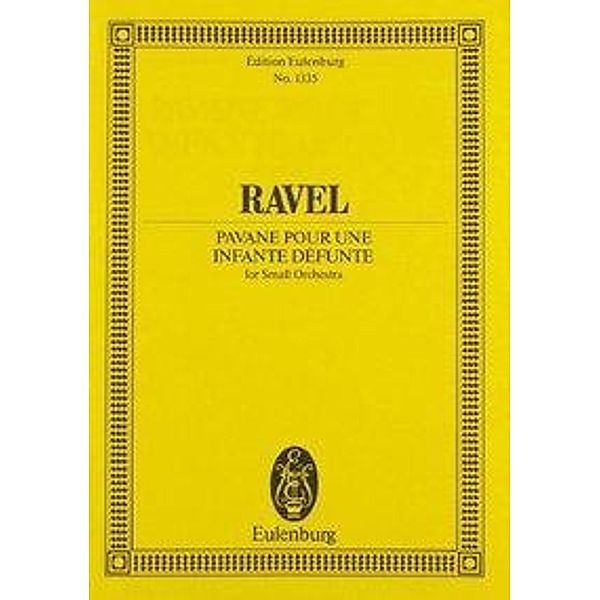 Ravel, M: Pavane pour une infante défunte