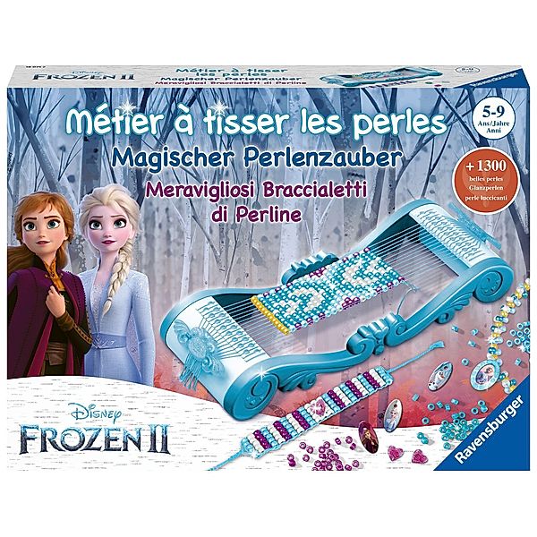 Ravensburger Verlag Ravensburger 18075 Magischer Perlenzauber Frozen - Traumhafte Armbänder aus schi