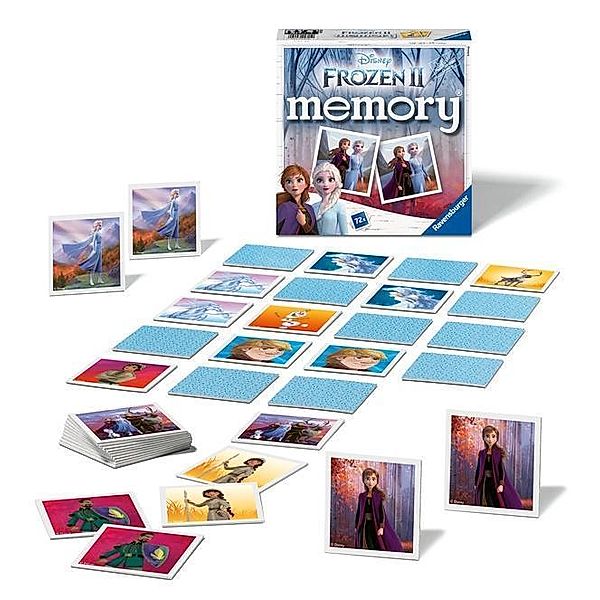 Ravensburger Verlag Ravensburger 24315 - Disney Frozen memory®, der Spieleklassiker für alle Frozen