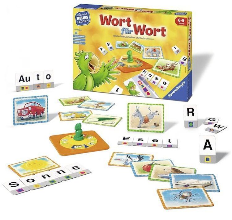 Ravensburger 24955 - Wort für Wort - Spielen und Lernen für Kinder,  Lernspiel für Kinder von 6-9 Jahren, Spielend Neues | Weltbild.at