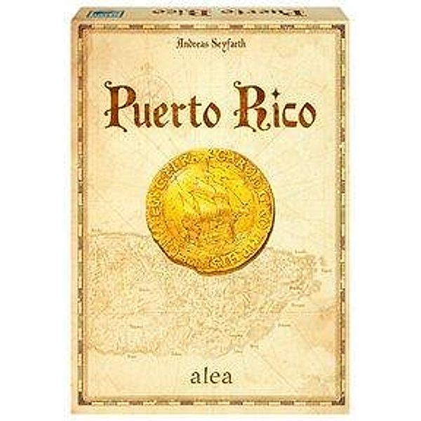 Ravensburger 26927 - Puerto Rico, Strategiespiel für 2-5 Spieler ab 12 Jahren, alea Spiel, Spielereihe, Andreas Seyfarth