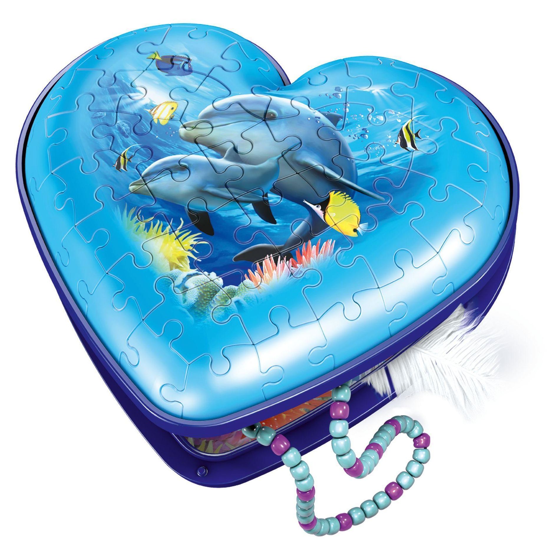 Ravensburger 3D Puzzle 11172 - Herzschatulle Unterwasserwelt - 54 Teile -  Aufbewahrungsbox für Erwachsene und Kinder ab | Weltbild.ch