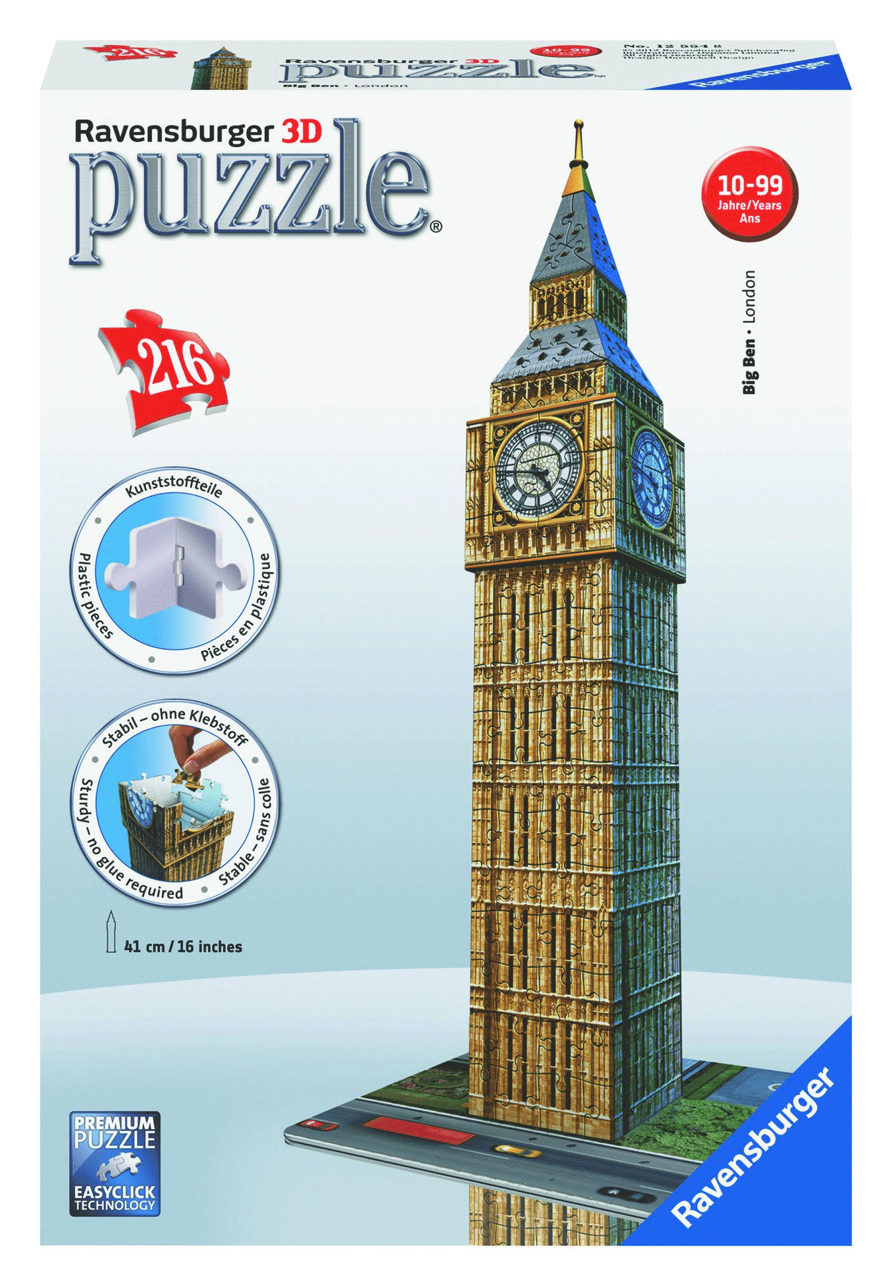 Ravensburger 3D Puzzle Big Ben, 216 Teile bestellen | Weltbild.at