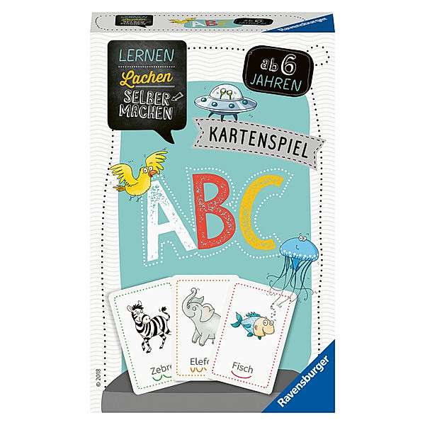 Ravensburger Verlag Ravensburger 80347 - Lernen Lachen Selbermachen: ABC, Kinderspiel für 1-4 Spiele, Eva Odersky, Hannah Diehl