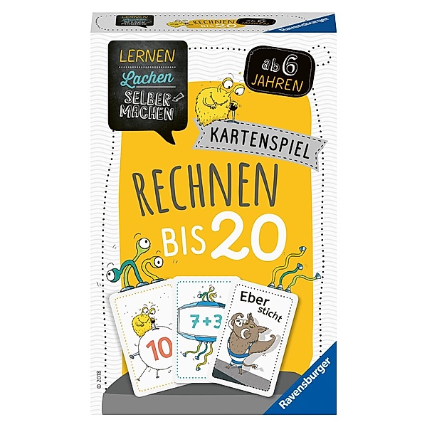 Ravensburger Verlag Ravensburger 80349 - Lernen Lachen Selbermachen: Rechnen bis 20, Kinderspiel für, Elke Spitznagel